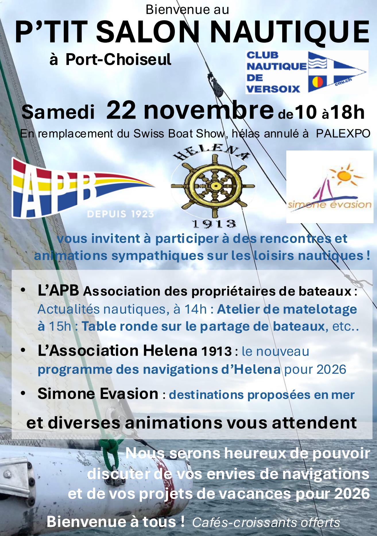 Mini-salon du 22 nov 2025